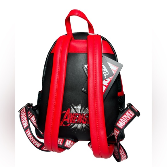 Loungefly Marvel Avengers 60th Anniversary Glow in The Dark Mini-Backpack NWT. - Picture 3 of 12